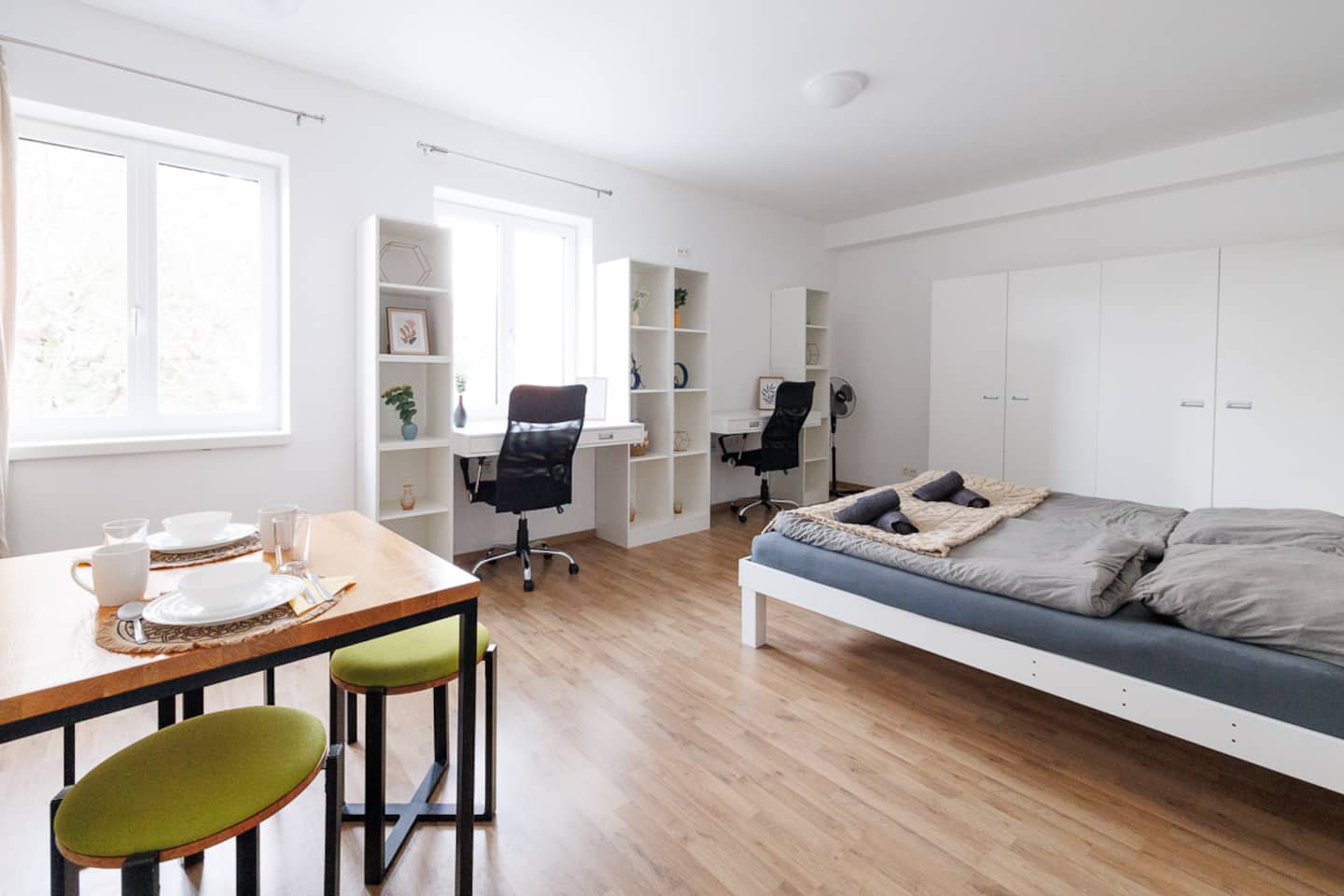 Zentrales Studio in der Stadt - Doppelzimmer